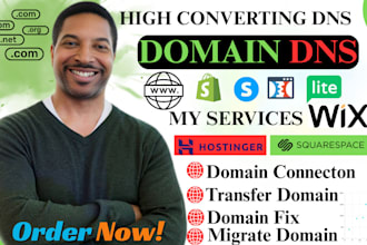 connect domain fix domain connect daomin to systeme io add caa record and cname