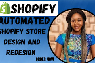 do shopify store design or set up shopify website