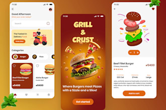 develop food delivery app restaurant app grocery delivery app taxi booking app
