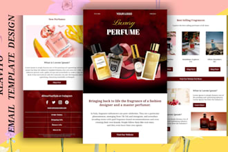 design klaviyo email template for klaviyo email flows