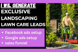 generate highly converting lawncare leads lawncare landing page lawncare funnel