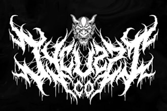 do a metal,hardcore,heavy metal, black metal band logo