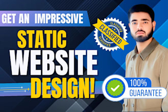 enhance your digital footprint with a tailored static website design