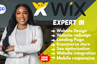 do wix website design wix website redesign wix ecommerce SEO