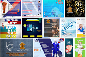 design all types of social media posts for every platform