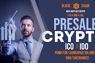 build presale dapp on solana and evm chains