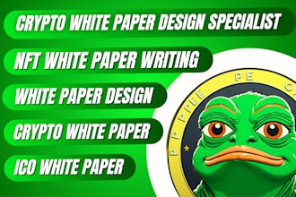 design crypto white paper, meme coin whitepaper and nft white paper xrpl gitbook
