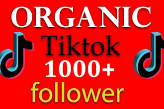 get you 1000 real non drop tiktok followers fast