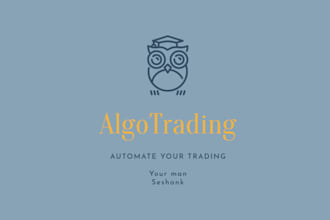 develop algorithms for automated trading in zerodha and binance