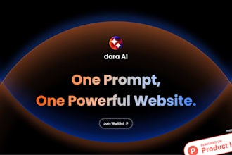 design dora website, 10web, 3d framer website or landing page
