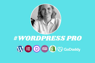 fix wordpress issues bug critical error, elementor pro, divi website expert help