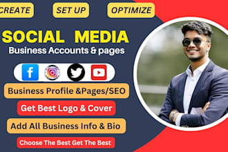 create and setup facebook business page