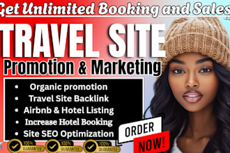 travel site promotion airbnb listing affilate marketing boost hotel booking