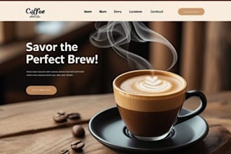 design private label coffee shopify coffee website coffee store wine website