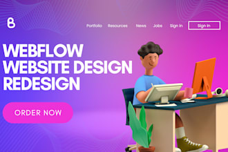 do figma website design fix edit revamp clone webflow website figma to webflow