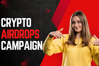 promote your crypto with airdrop campaigns