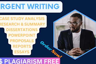write research reports, projects, case study analysis, apa paper, powerpoints