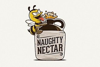 design fun alcoholic beverage company logo