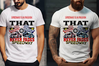 do custom typography tshirt design