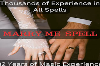 cast powerful marry me spell, commitment love spell
