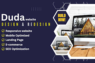 do duda website builder design, duda website redesign