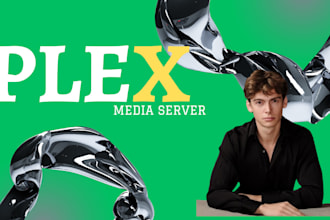 configure plex emby jellyfin media server automate radarr lidarr on unbutu qnap