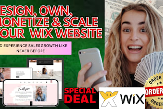 set up wix website design, redesign wix development ecommerce SEO store website