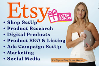 optimize, market, and grow your etsy shop for more sales
