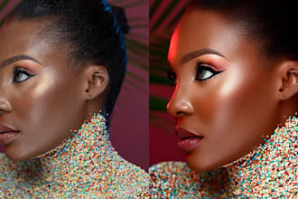 do skin retouch photo retouching