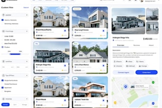 develop ai real estate prediction app, property prediction app, house listing