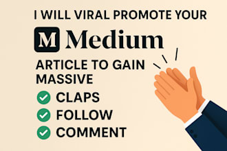 viral promote your medium article with newsletter