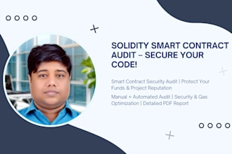 audit your solidity smart contract for security issues