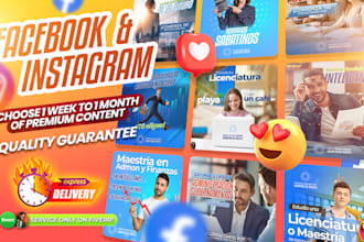 design effective attracting instagram and facebook post graphics