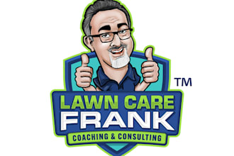 design modern lawn care logo