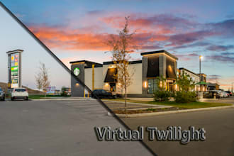 edit day to dusk conversion, virtual twilight, in 8 hours