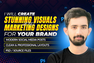 create stunning visual and marketing designs for your brand