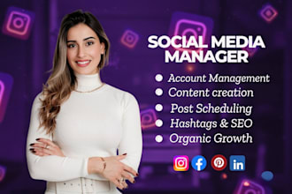 be your social media manager and content creator