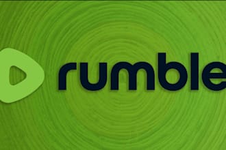 do organic rumble promotion, rumble channel and video promotion