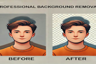 professionally cut out, remove, or erase backgrounds from photos