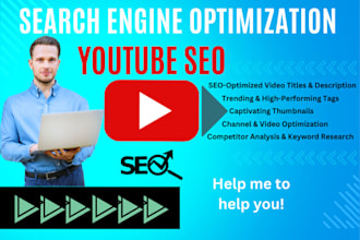 do professional youtube SEO to rank your videos higher