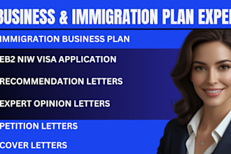 write recommendation letter and expert opinion for usa immigration, eb2 niw ebia