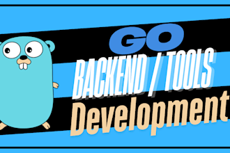 provide go backend and tool development services