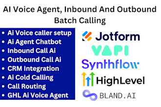 setup jotform ai synthflow retell ai vapi ai bland ai ai calling phone ai agent