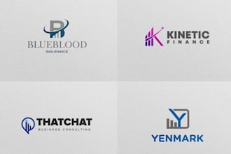 do accounting, tax, business consulting and financial logo