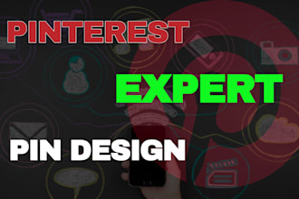 manage pinterest business account, and design pin