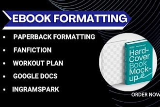 design format paperback fanfiction workout plan ingramspark kindle publishing