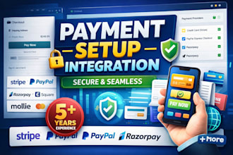 integrate secure payment gateways for shopify wordpress laravel and more