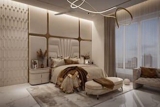 renew cgi minimalist interior design,render bedroom,cozy decor bedroom,sketchup