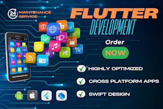 develop mobile app using flutter,ios app creation,flutterflow