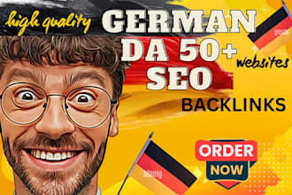 do linkbuilding on da 90 german, uk, USA SEO backlinks via guest post